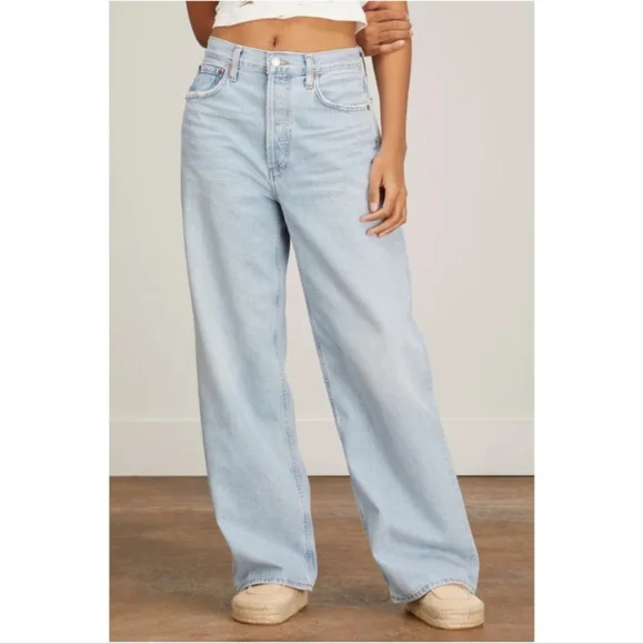 Agolde | Jeans | Agolde Low Slung Baggy Jeans Size 25 | Poshmark